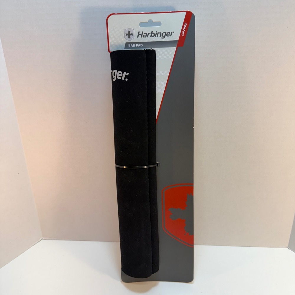 Harbinger Black Bar Pad 15mm Neotek Padding 14 Inch Length Strength Accessories‎